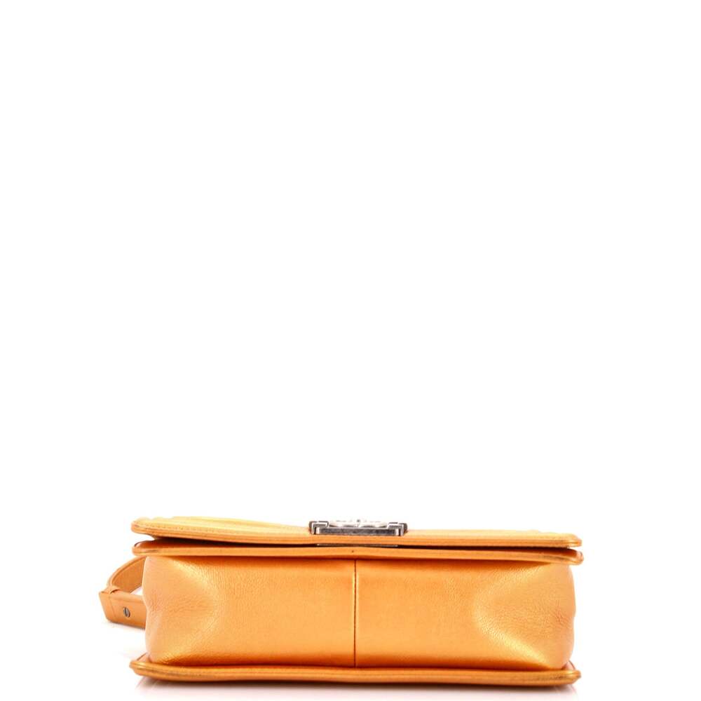Chanel Boy Flap Bag Quilted Metallic #225903C36B - Picture 4 of 7